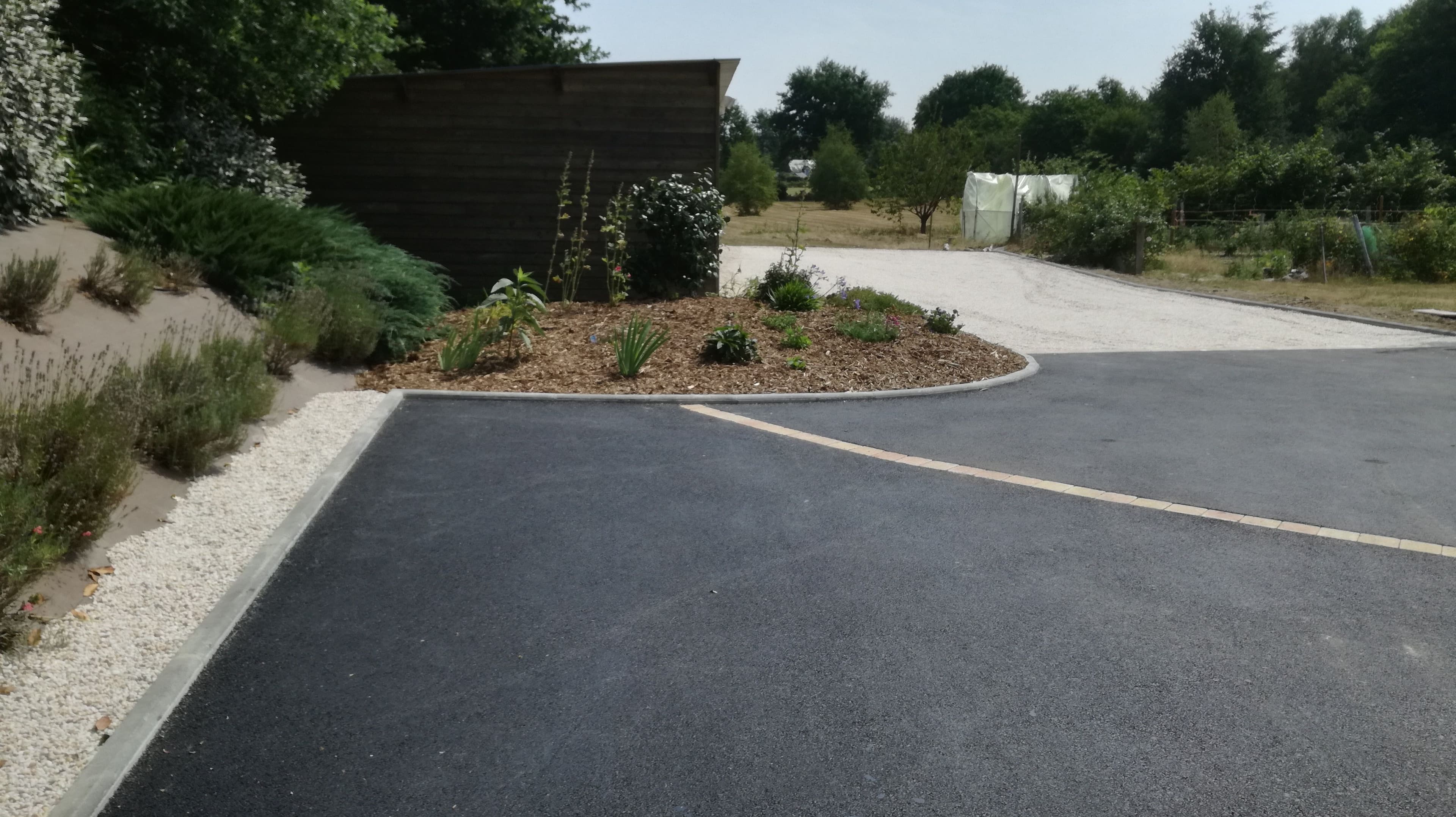 Enrobés et gravillons à Sucé-sur-Erdre